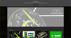 Desktop Screenshot of dunloppadel.com