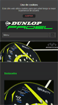 Mobile Screenshot of dunloppadel.com